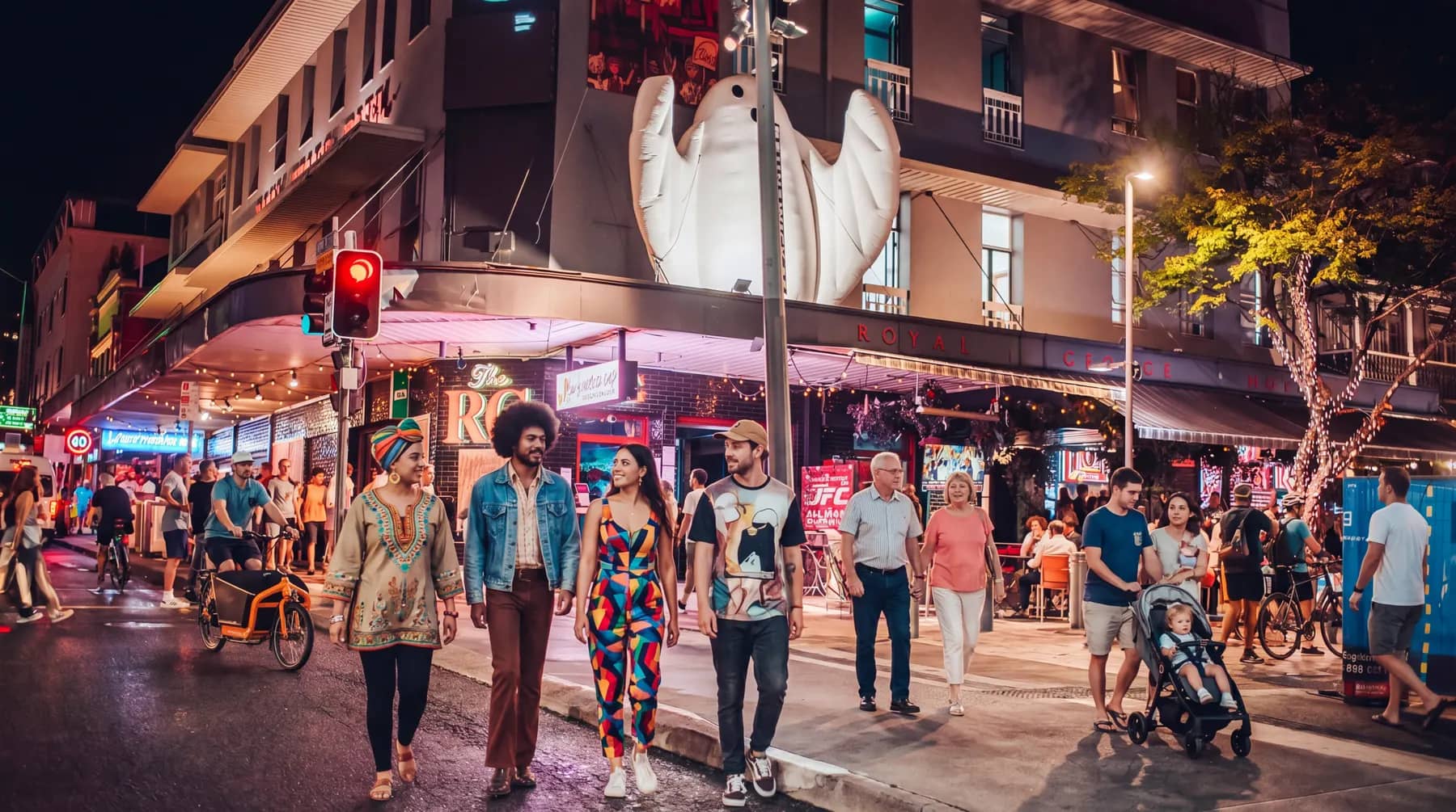 Fortitude Valley dining strip, Brisbane