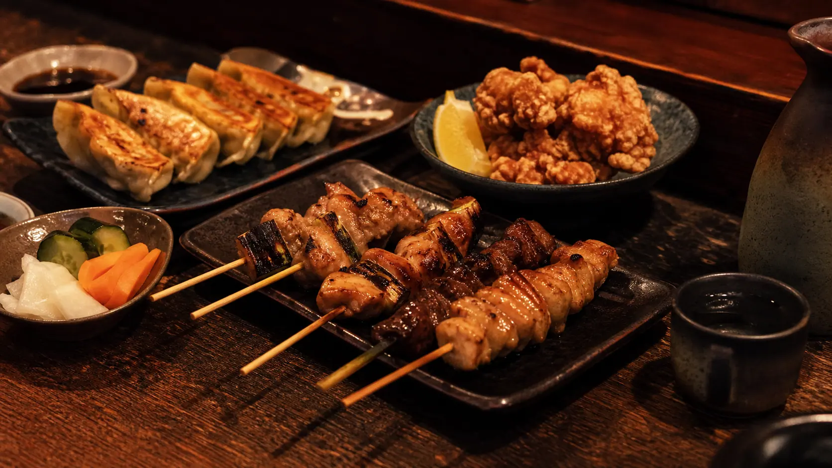 Izakaya dining in Brisbane - illustrative editorial image