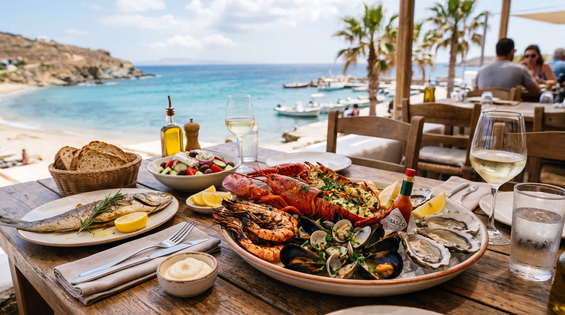 Seafood dining in Brisbane